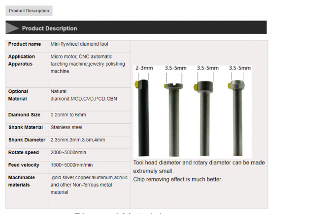 Flywheel V Shape Diamond Hammer Flywheel Tool 0.5mm 0